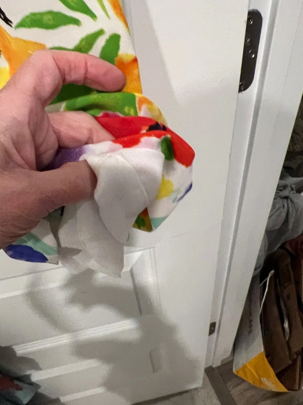 Ralph Lauren Multicolor Floral Wide-Leg Pants - White Base - Picture 8 of 11